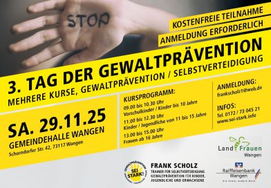 Kostenfreie Teilnahme…schnell noch anmelden !