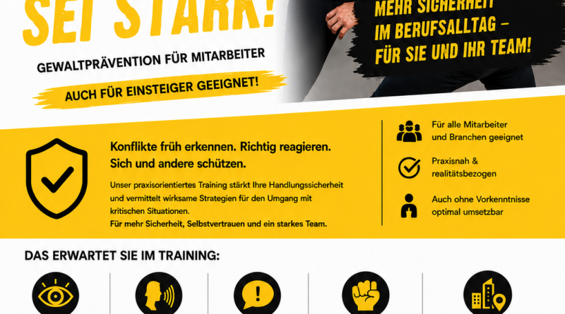 Gewaltprävention für Mitarbeiter
